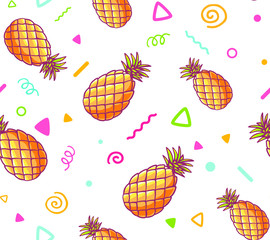 Pineapple pattern
