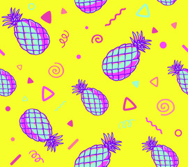 Pineapple pattern