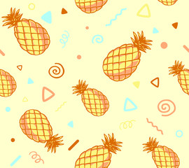 Pineapple pattern