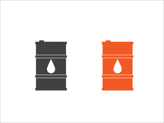 barrel oil icon vector for app web logo banner poster icon - Vector