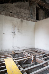 cantiere in un palazzo