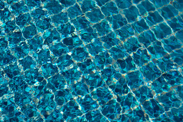 reflect sunlight on Swimming pool ,surface texture background