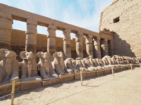 Karnak-Tempel in Luxor - Ägypten