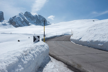 strada in montagna