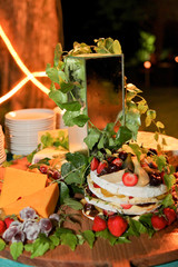 selection of crackers and cheese