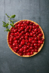 Raspberry tart