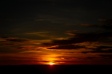 Amanecer en Brunete, Madrid