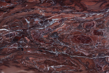 Natural stone marble is red with white streaks, called quartzite Seqoia