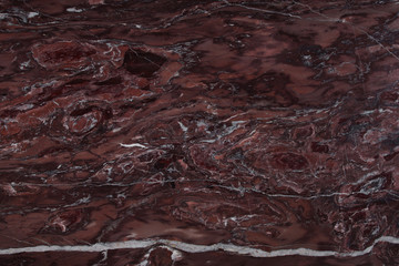 Natural stone quartzite burgundy color with white veins, called quartzite Seqoia