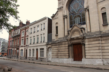 Fototapeta na wymiar synagogue - Lille - France