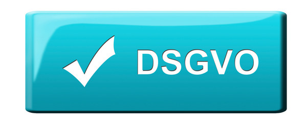 DSGVO - Symbol Button