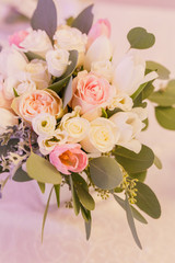 beautiful wedding decor, wedding ceremony, restaurant