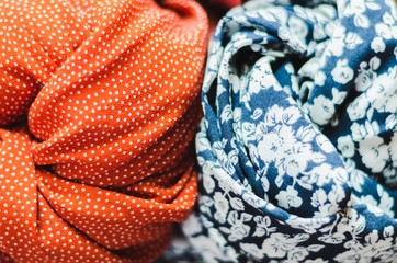 Retro and vintage - inspired fabric