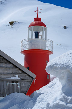 Leuchtturm auf der Oberalppassh&ouml;he, Andermatt, Uri, Schweiz