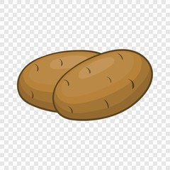 Potatoes icon. Cartoon illustration of potato vector icon for web design
