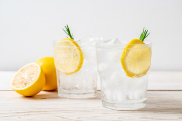 ice lemonade soda