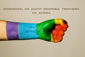 day against homophobia, transphobia and biphobia