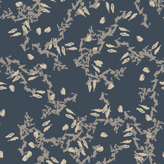 Urban camouflage of various shades of beige, grey and blue colors