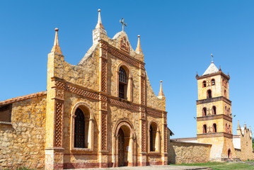 Fototapeta premium Jesuit Mission church in San Jose de Chiquitos, Bolivia