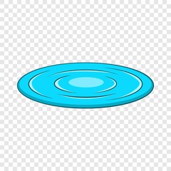 Lake icon. Cartoon illustration of lake vector icon for web