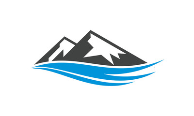 Mountain vector logo