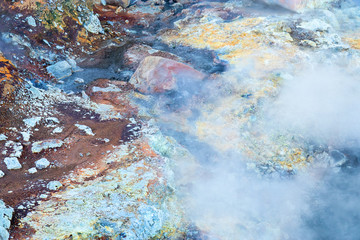 Reykjanes Iceland With Immense Lava