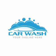 carwash logo vector, car Automotive Logo Vector