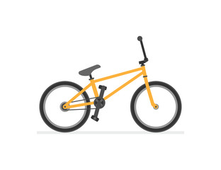 BMX Bike. isolated on white background