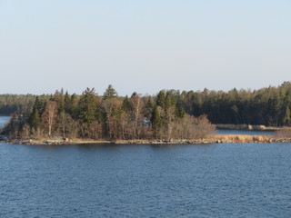 Morgenstimmung in den Schären vor Stockholm