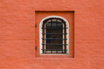 Window with grate