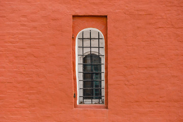 Window with grate