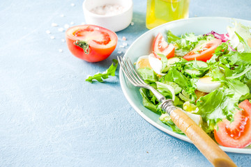 Spring vegetable salad
