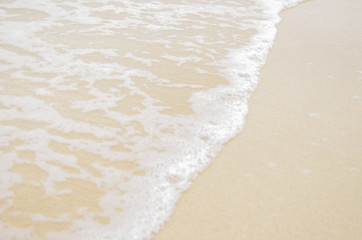 Paradise beach near turquoise water, Cuba