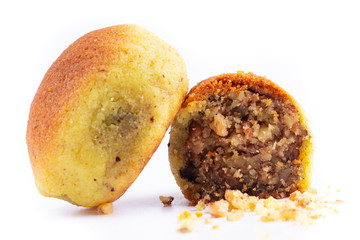 Turkish ramadan dessert with pistachio