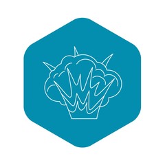  Spica icon. Outline illustration of spica vector icon for web