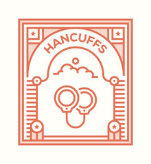 HANCUFFS ICON CONCEPT