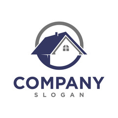 Realty Logo, Real Estate and Mortgage logo design concept template