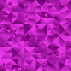 Purple triangle background - abstract polygonal vector graphic design