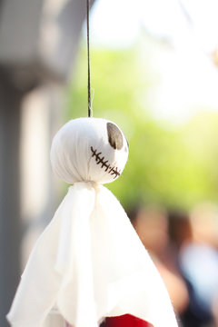 &ldquo;Teru teru bouzu doll &rdquo; is tradition and culture doll of Japan. Rainy Doll in Halloween