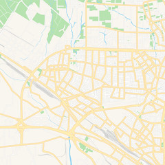 Evosmos, Greece printable map