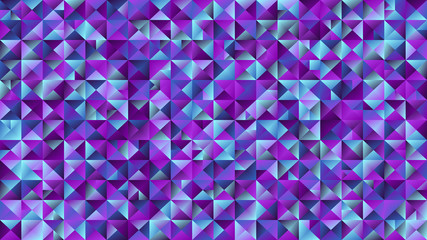 Fototapeta premium Mosaic triangle website background - polygonal multicolored vector graphic design