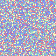 Abstract multicolored triangle pattern background - colorful polygonal vector illustration