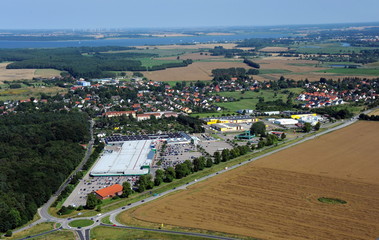 Fototapeta na wymiar Neuenkirchen nördlich von Greifswald