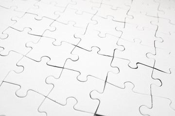 Puzzle close up