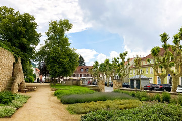 Fototapeta premium Park, Heppenheim, Deutschland 