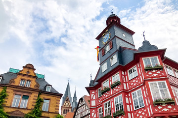 Marktplatz, Heppenheim, Deutschland