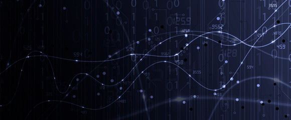 abstract futuristic fade computer technology business background