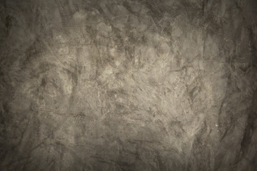 Background or wallpaper and texture of dark surface wall bare cement skim coat loft style for interior or exterior.