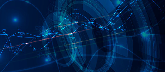 abstract futuristic fade computer technology business background