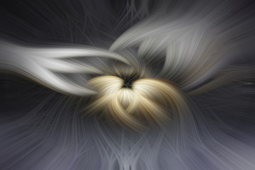 Naklejka premium Abstract Colorful Twirl Floral Background